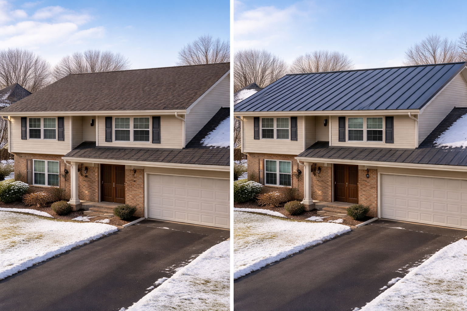 Shingle vs Metal Roof: Which Is Better for Indiana Weather